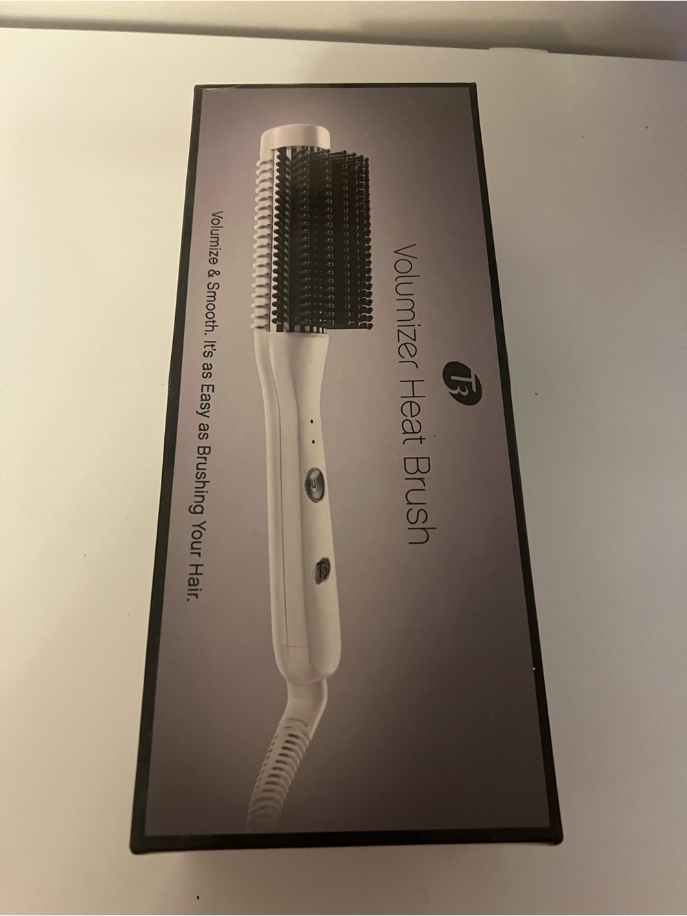Volumizer Heat Brush - White